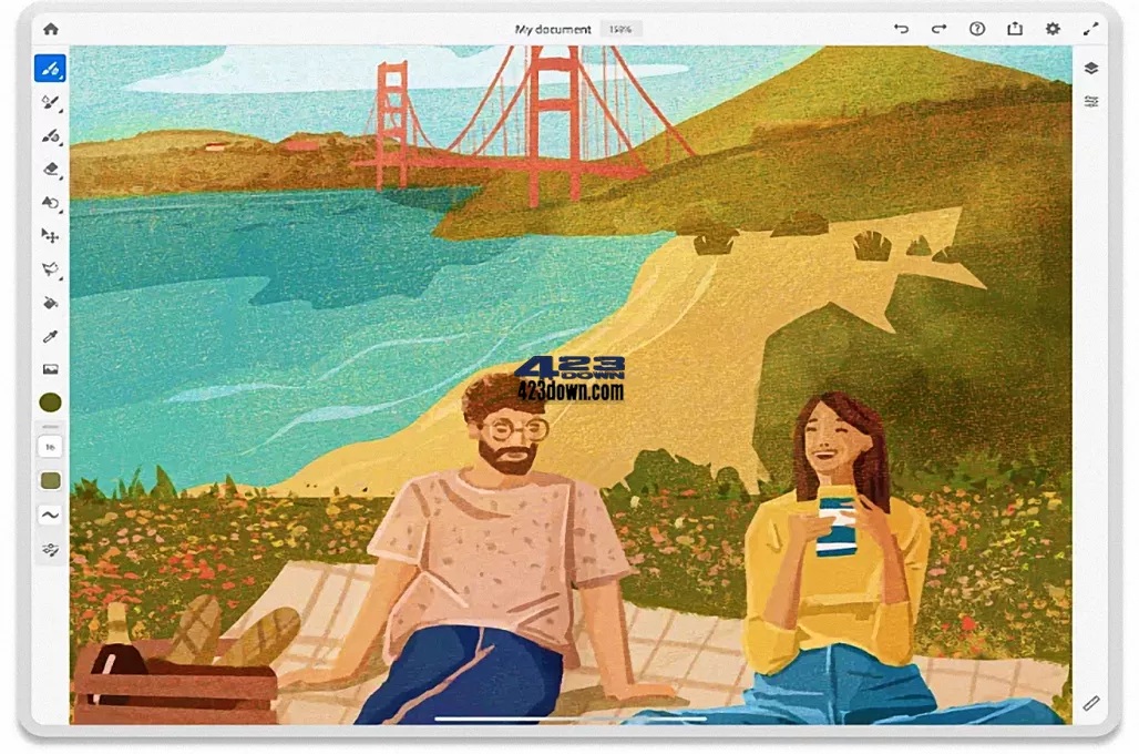 Adobe Fresco(绘图软件)v5.5.5.1416 破解版