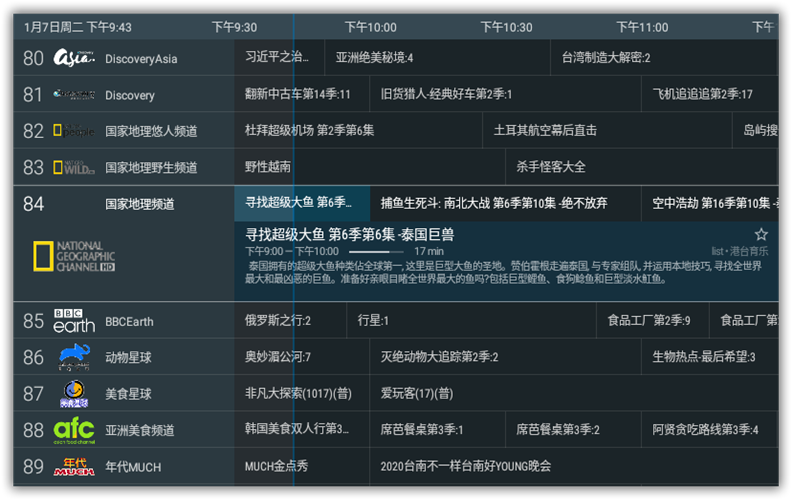 IpTv 1.3.4 高级版,全球频道直播源永久免费-美肚杀分享