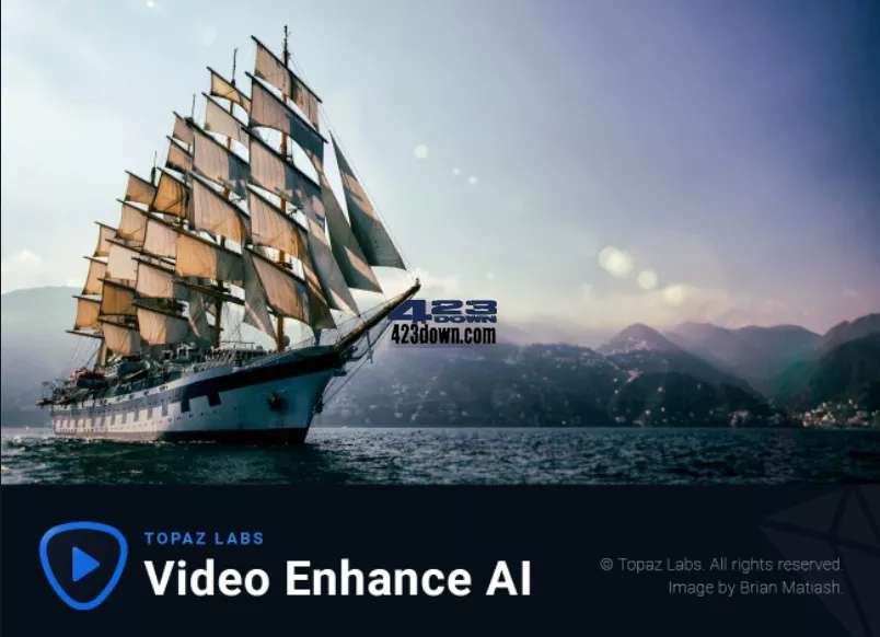 Topaz Video Enhance AI v2.6.4 完整破解版-美肚杀分享