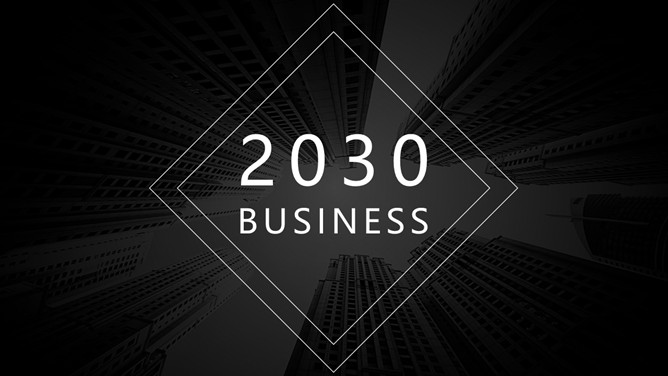 个性素雅黑灰商务PPT模板-美肚杀分享