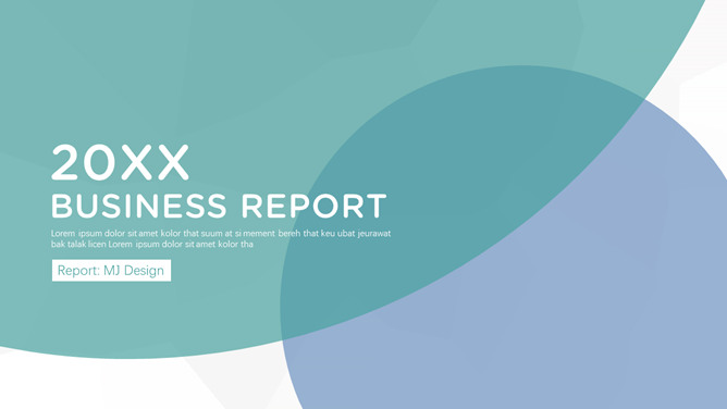 淡雅简约清新通用PPT模板-美肚杀分享