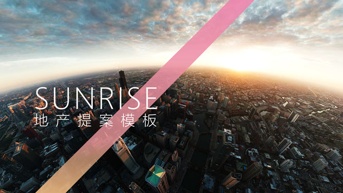 时尚大气地产提案PPPT模板-美肚杀分享