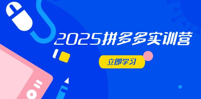 2025拼多多实训营：深度剖析运营关键，助力电商人快速提升网赚项目-美肚杀分享