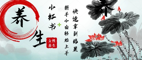 疯狂火爆，用Deepseek小红书平台的女性古声古韵养生爆款，小白轻松制作，快速拿到结果网赚项目-美肚杀分享