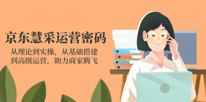 京东慧采运营密码：从理论到实操，从基础搭建到高级运营，助力商家腾飞网赚项目-美肚杀分享