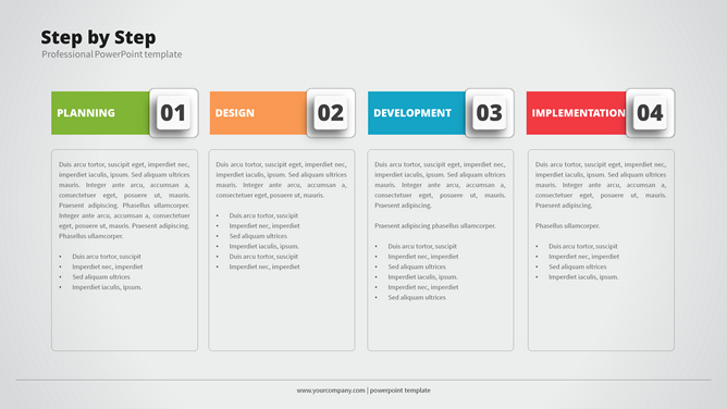 项目列表文本框PPT素材-美肚杀分享