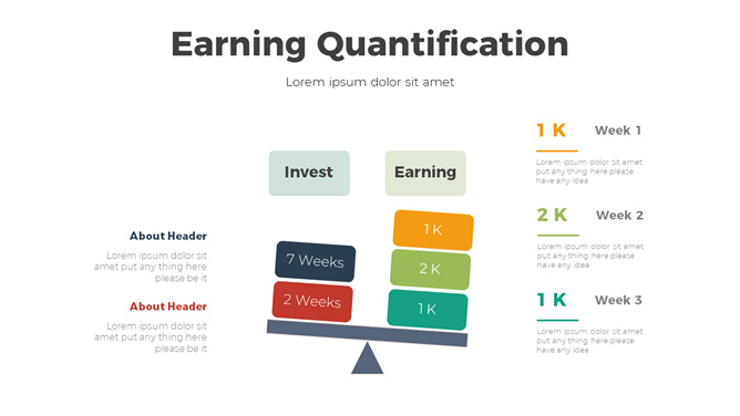 跷跷板对比PPT图形素材-美肚杀分享