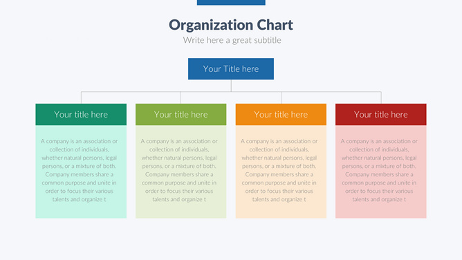 总分关系文本框PPT素材-美肚杀分享
