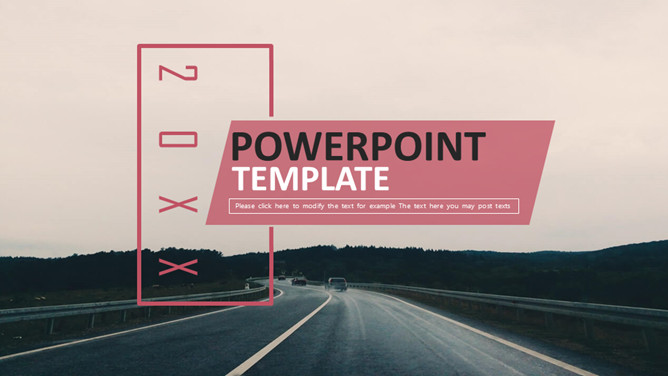 复古风文艺通用PPT模板-美肚杀分享