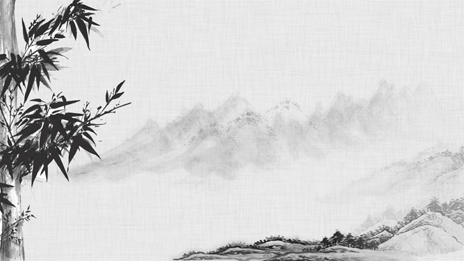 中国风PPT背景图片合集（三）-美肚杀分享