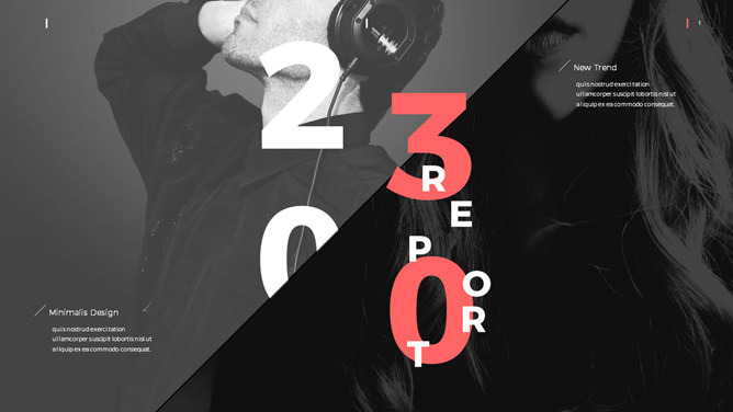 欧美范时尚杂志风PPT模板-美肚杀分享