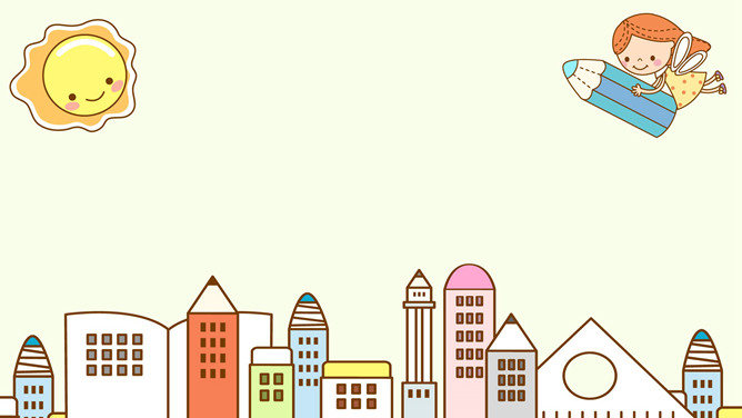 可爱卡通PPT背景图片合集(一)-美肚杀分享