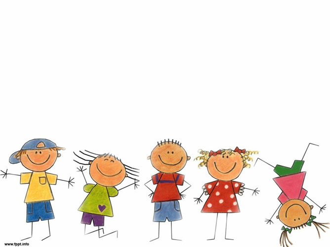 可爱的小孩PPT背景图片-美肚杀分享