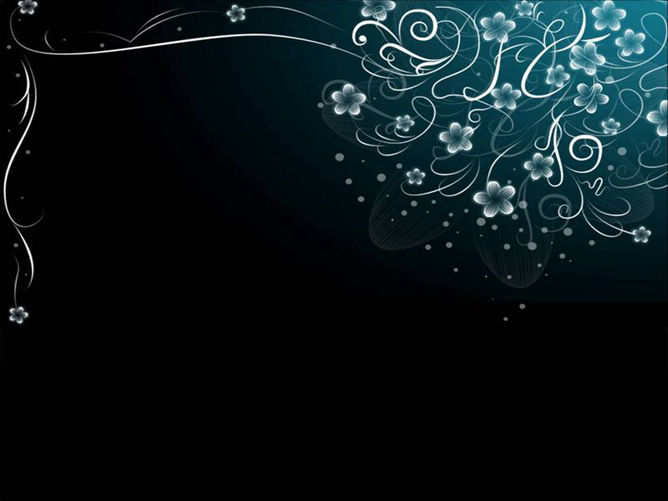 9张黑色系PPT背景图片打包-美肚杀分享