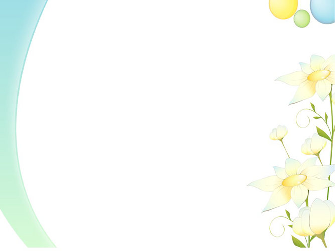 简约淡雅花朵幻灯片图片-美肚杀分享