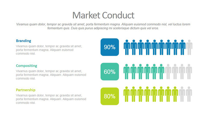 人口小人百分比说明PPT模板-美肚杀分享