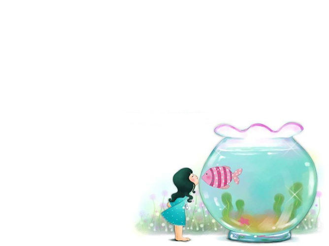 可爱小女孩小萝莉PPT背景图片-美肚杀分享
