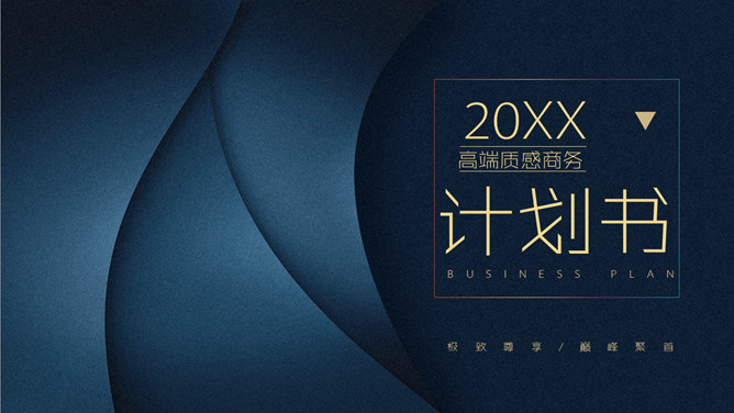 高端质感时尚商务计划书PPT模板-美肚杀分享