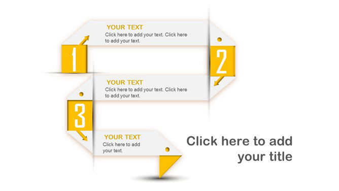 创意S形流程图PPT模板素材-美肚杀分享