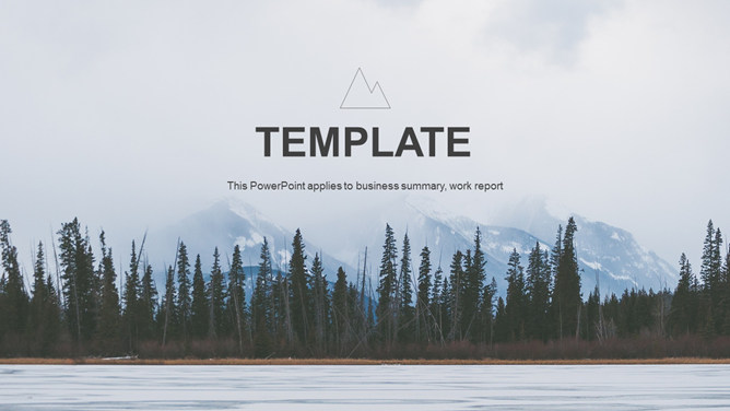 简约时尚欧美风PPT模板下载-美肚杀分享