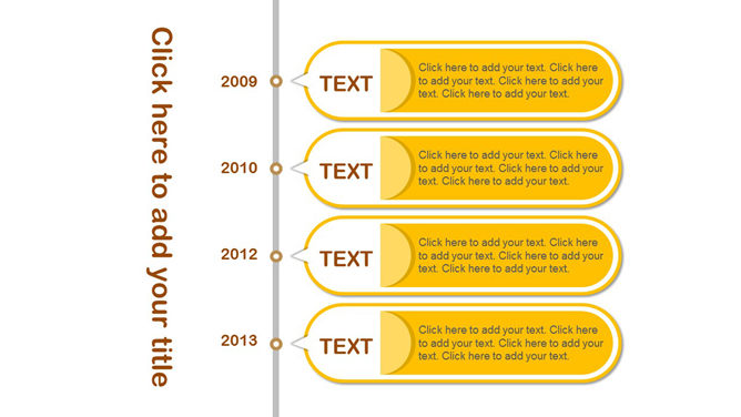 文本说明框PPT时间轴素材-美肚杀分享