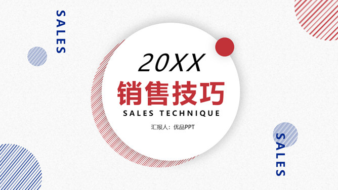 销售技巧话术培训PPT模板-美肚杀分享