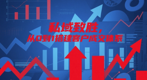 私域致胜,从0到1搭建客户成交体系网赚项目-美肚杀分享