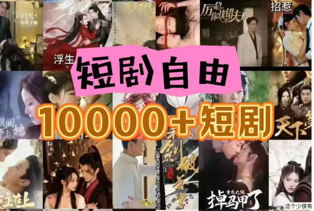 打造完全属于自己的个人短剧库，实现网盘拉新与私域变现的完美融合！网赚项目-美肚杀分享