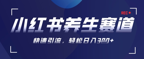 AI+可画生成小红书养生作品,新手暴力起号,矩阵操作,轻松日入3张+网赚项目-美肚杀分享