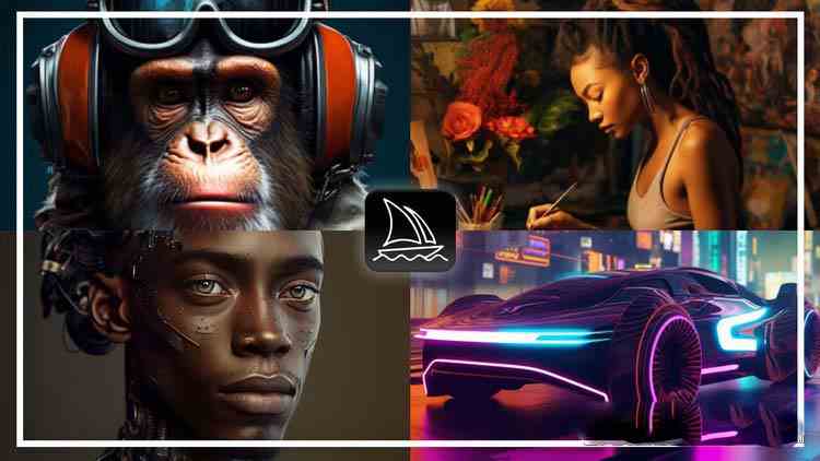 完整的Midjourney AI大型课程:AI绘图从初学者到精通-美肚杀分享