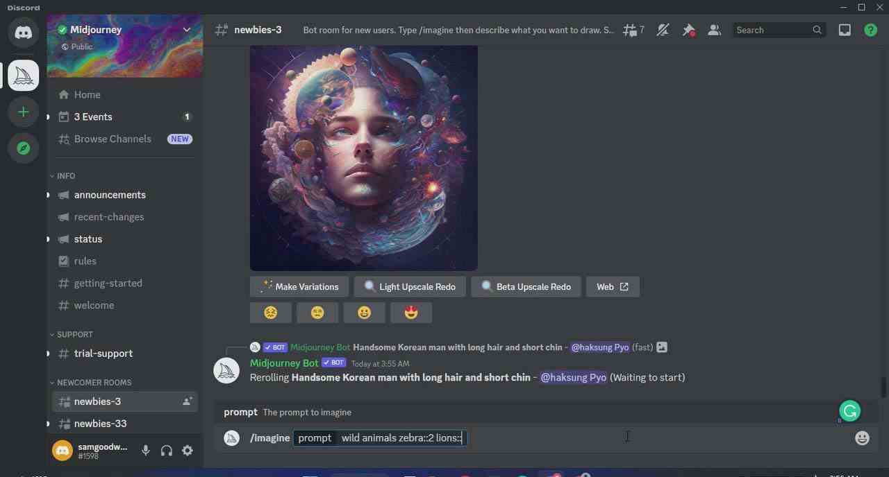 Midjourney AI人工智能艺术图片从入门到高级创作教程-美肚杀分享
