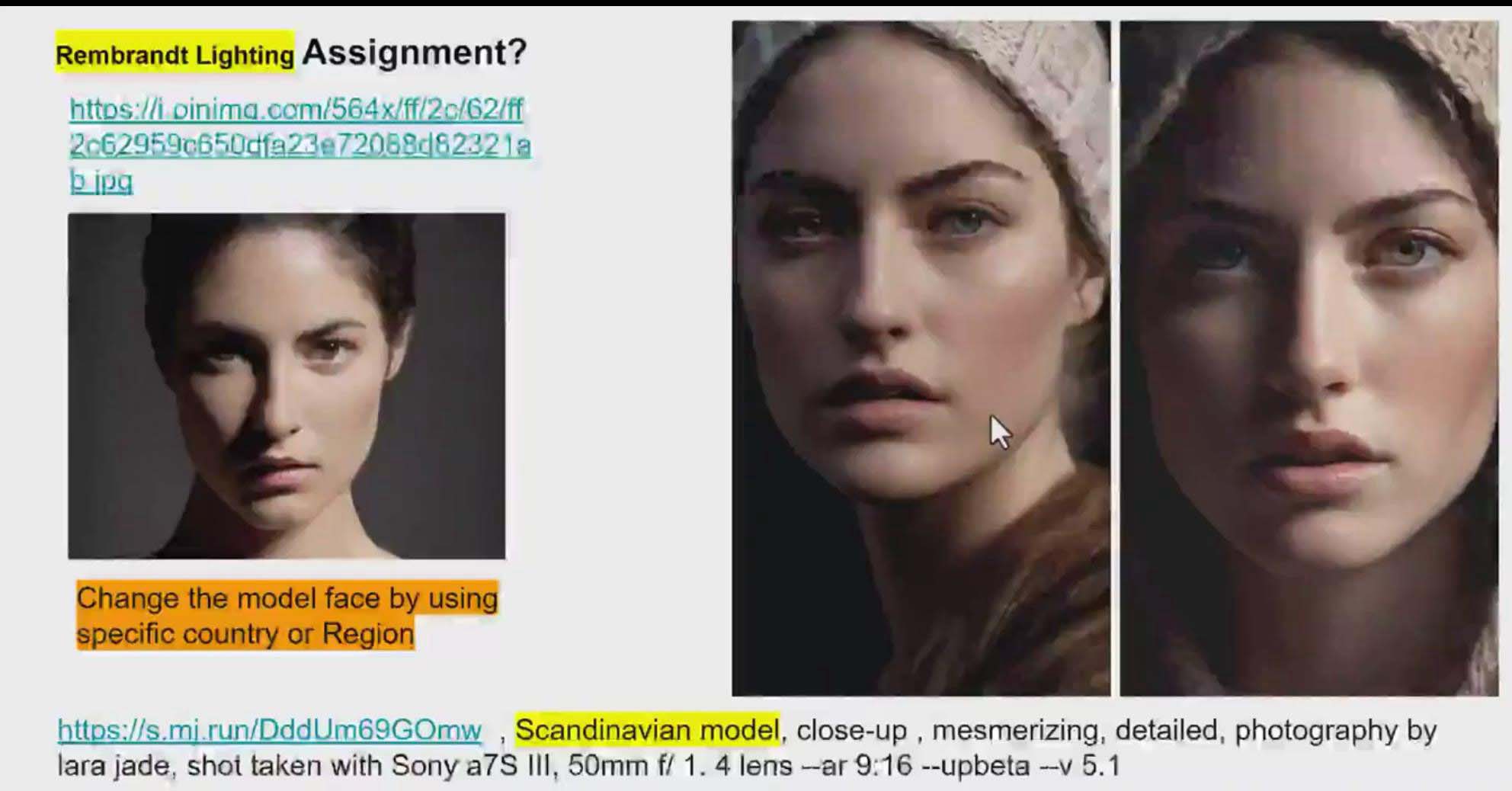 Midjourney v5 ChatGPT 和 Bard AI人工智能人像摄影大师班-美肚杀分享