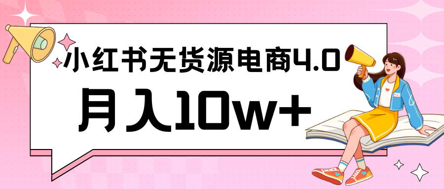 小红书新电商实战 无货源实操从0到1月入10w+ 联合抖音放大收益网赚项目-美肚杀分享