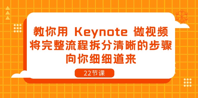 教你用 Keynote 做视频,将完整流程拆分清晰的步骤,向你细细道来-美肚杀分享