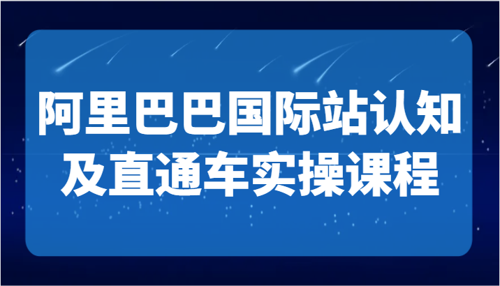 阿里巴巴国际站认知及直通车实操课-美肚杀分享