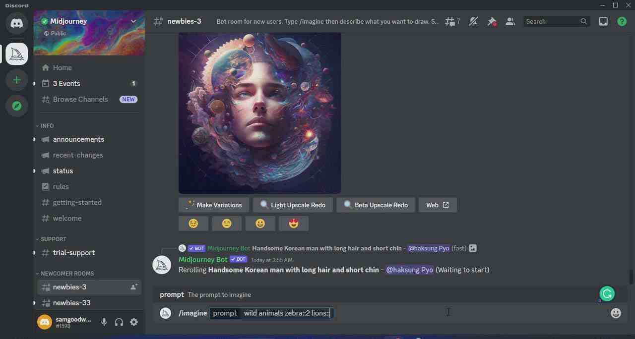 Midjourney AI人工智能艺术图片从入门到高级创作教程-美肚杀分享