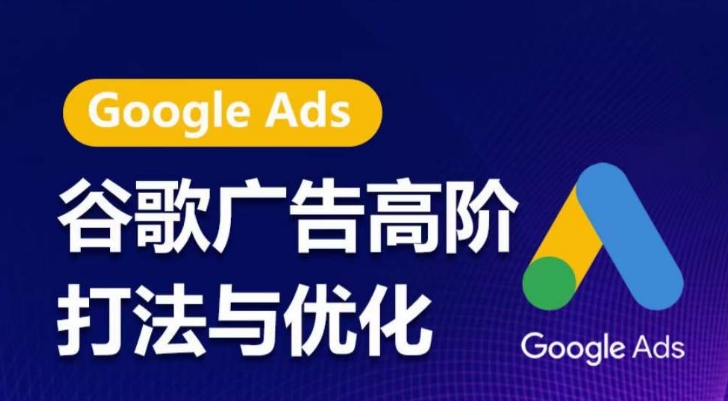 谷歌广告高阶打法与优化,凝结行业精华的谷歌广告体系课程,带你抓住流量红利,最大化ROI网赚项目-美肚杀分享