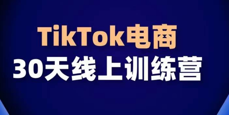TikTok电商带货30天线上课，不可错过的全球流量洼地！网赚项目-美肚杀分享