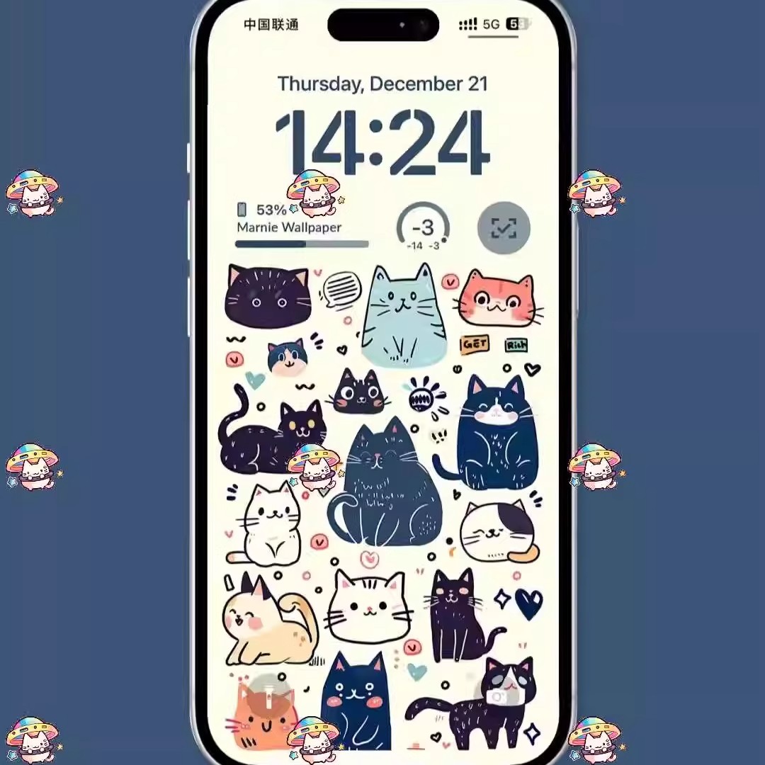 图片[7]-萌宠控狂喜！8 张可爱猫咪壁纸，可爱暴击，免费分享-美肚杀分享