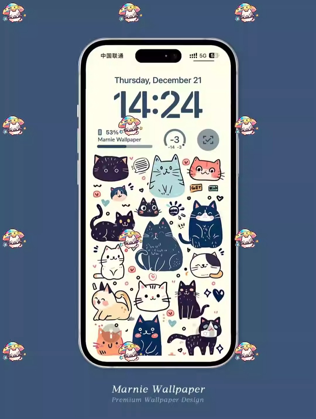 萌宠控狂喜！8 张可爱猫咪壁纸，可爱暴击，免费分享-美肚杀分享