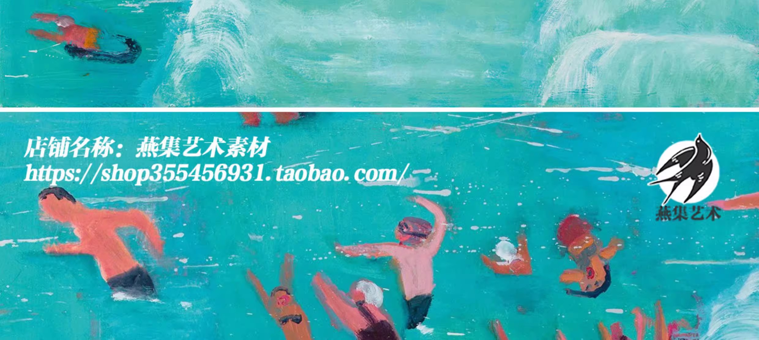 图片[3]-94幅，凯瑟琳布拉德福德Katherine Bradford抽象油画画芯参考电子图素材-美肚杀分享