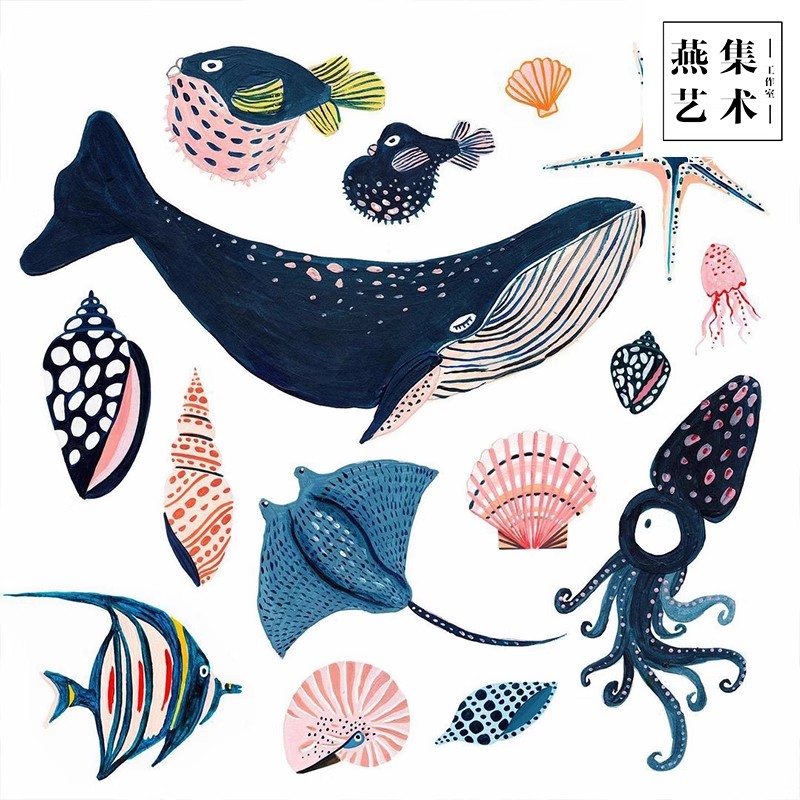 图片[2]-86幅，570插画师Amber Davenport动植物插画插画作品电子版参考图-美肚杀分享