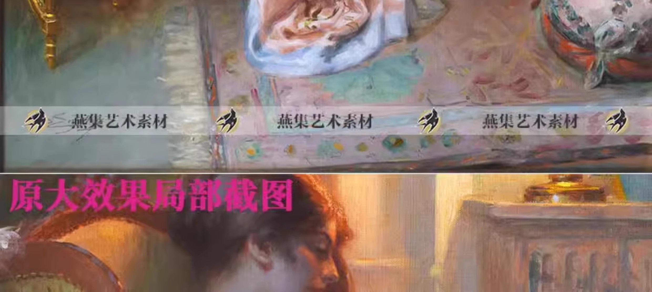 图片[3]-84幅，恩霍拉斯Delphin Enjolras油画作品女性人物人体绘画临摹图片素材-美肚杀分享