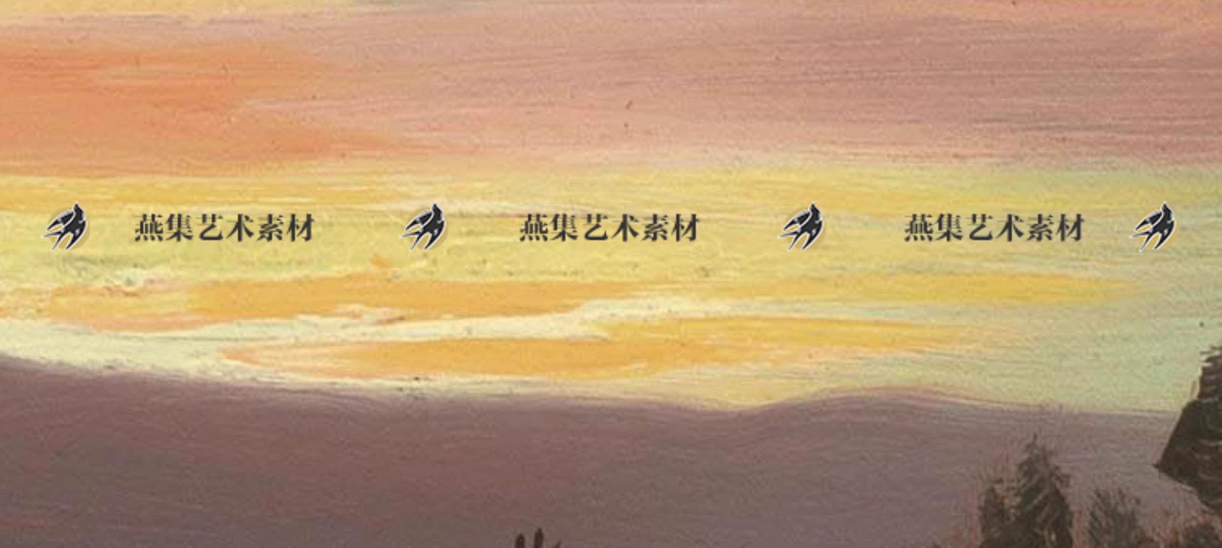图片[3]-115幅，弗雷德里克·埃德温·丘奇Edwin Church风景油画高清电子图片素材-美肚杀分享