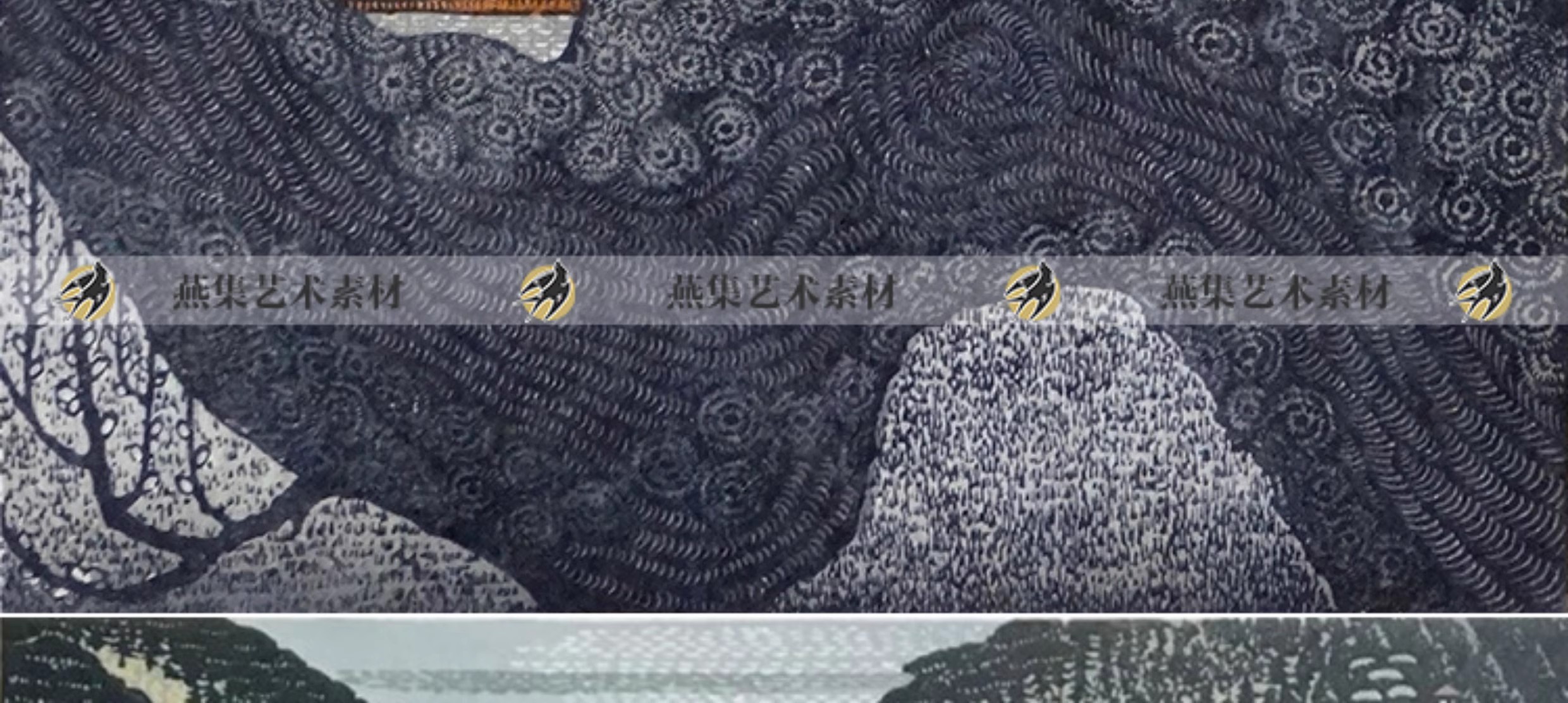 图片[3]-185幅，雷森村Ray Morimura日本木版画浮世绘风景装饰画木刻参考图片素材-美肚杀分享
