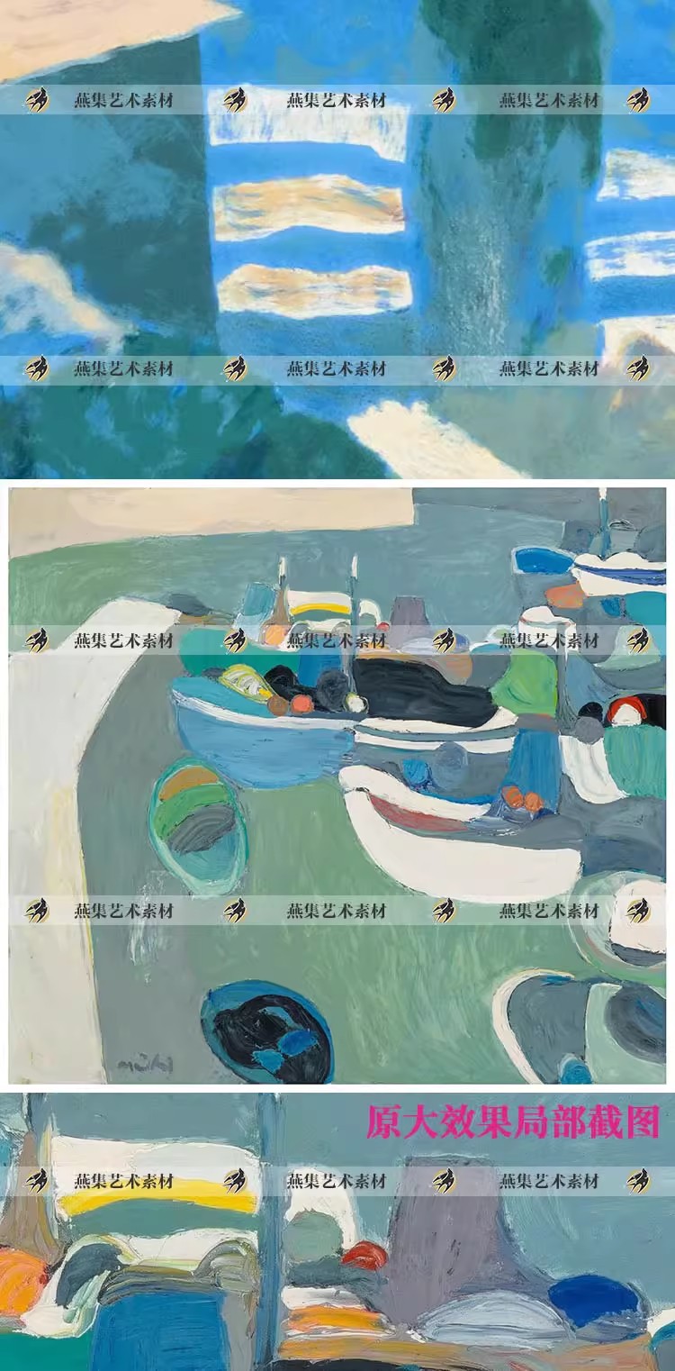 图片[4]-175幅，罗杰 穆尔Roger Muhl 油画作品图集法国当代风景画芯大图临摹素材-美肚杀分享