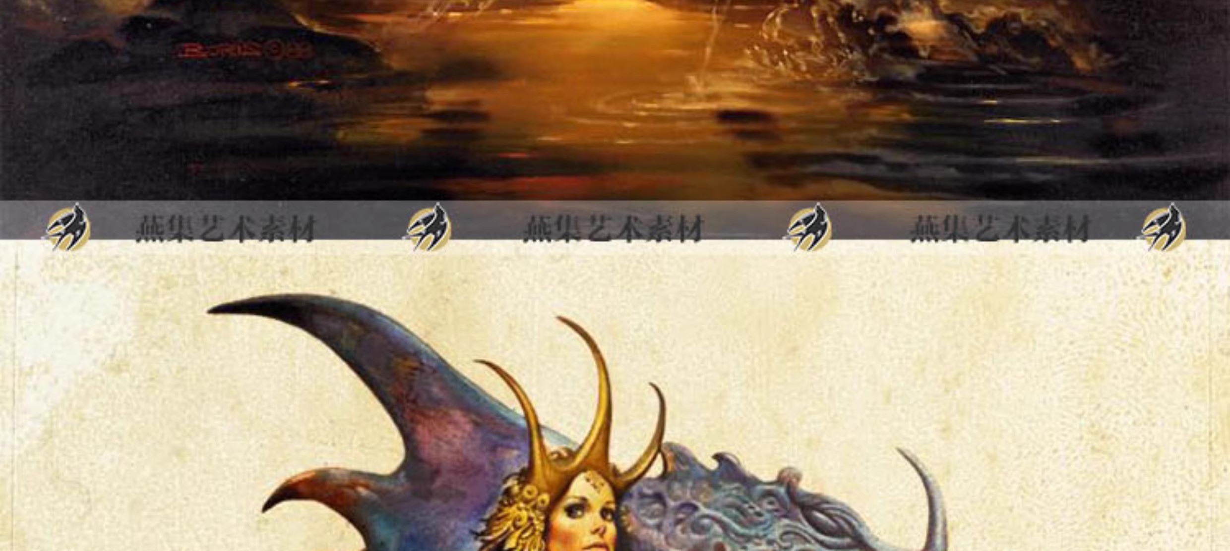 图片[3]-1000幅，Boris Vallejo艺术CG科幻插画 幻想英雄美女角色设定美术资料素材-美肚杀分享