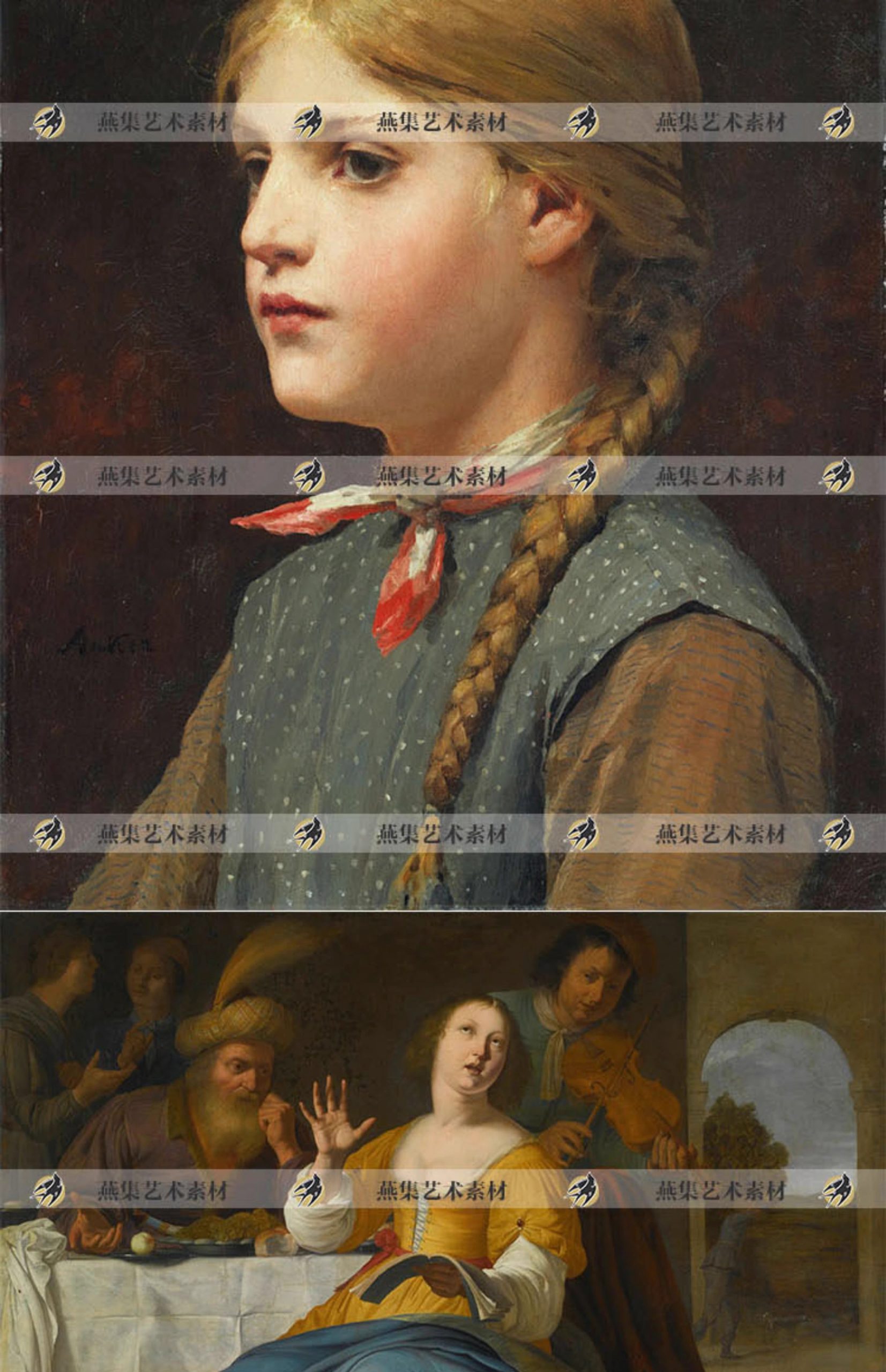 图片[4]-246幅10.1G匈牙利美术馆藏油画合集高清电子版人物风景静物素材-美肚杀分享