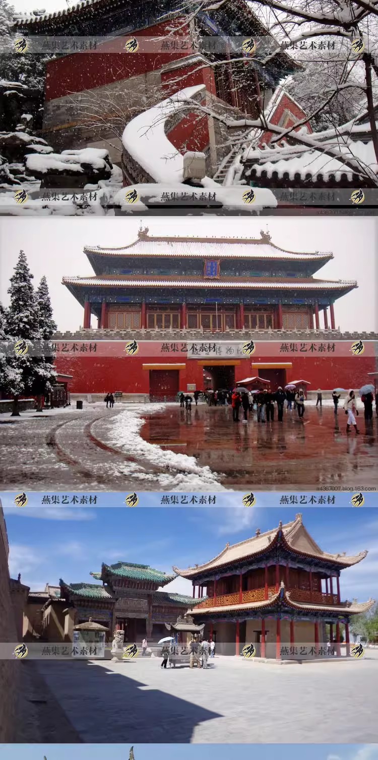 图片[5]-3400幅，中式建筑图片集中国古建筑真实参考资料游戏场景原画绘画参考素材-美肚杀分享