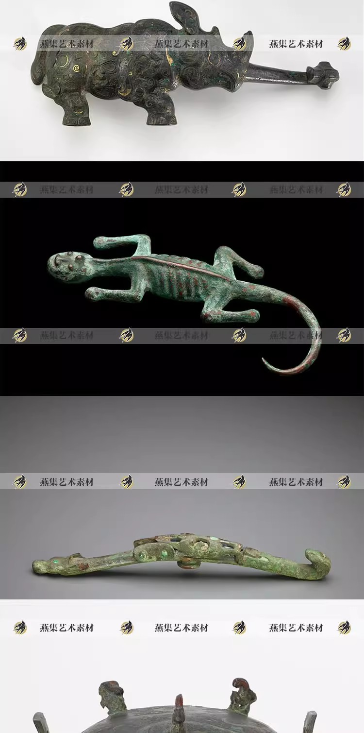 图片[5]-3213幅，馆藏青铜器金银器拍摄照片博物馆考古院高清图片参考临摹电子素材-美肚杀分享